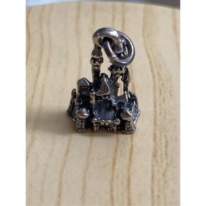 Castle Sterling Silver Jewelry Charm #fortress #palace #fairytale